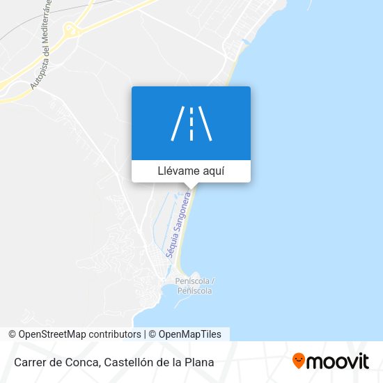 Mapa Carrer de Conca