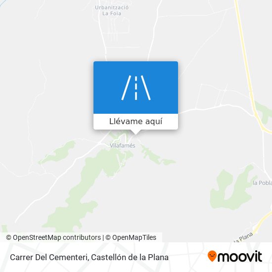 Mapa Carrer Del Cementeri