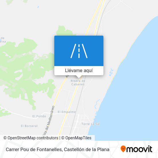 Mapa Carrer Pou de Fontanelles