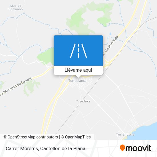 Mapa Carrer Moreres