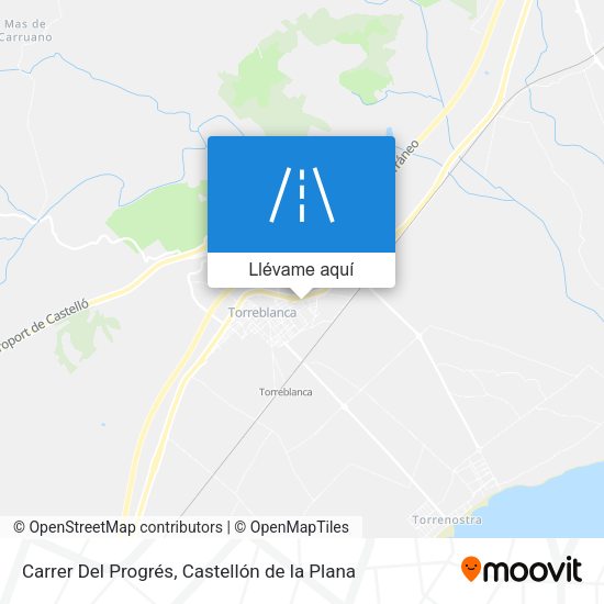 Mapa Carrer Del Progrés
