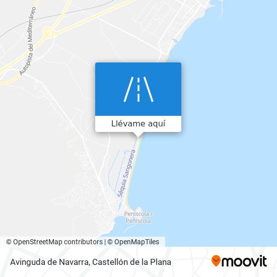 Mapa Avinguda de Navarra