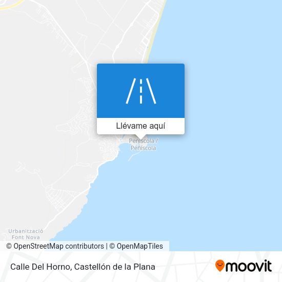 Mapa Calle Del Horno