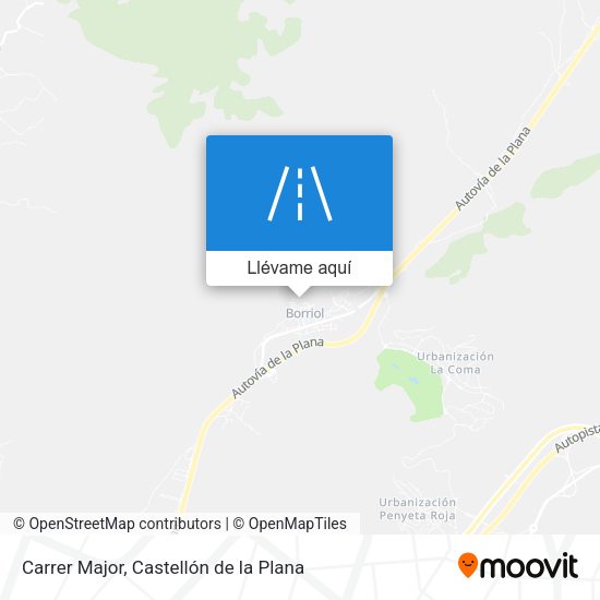 Mapa Carrer Major