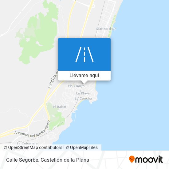 Mapa Calle Segorbe