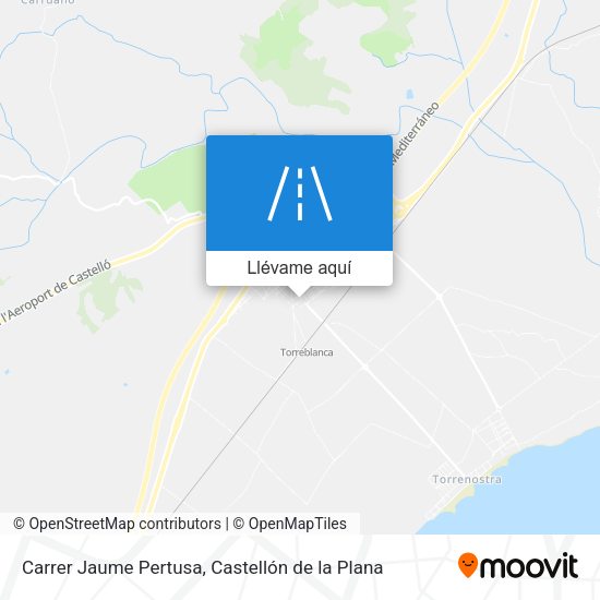 Mapa Carrer Jaume Pertusa