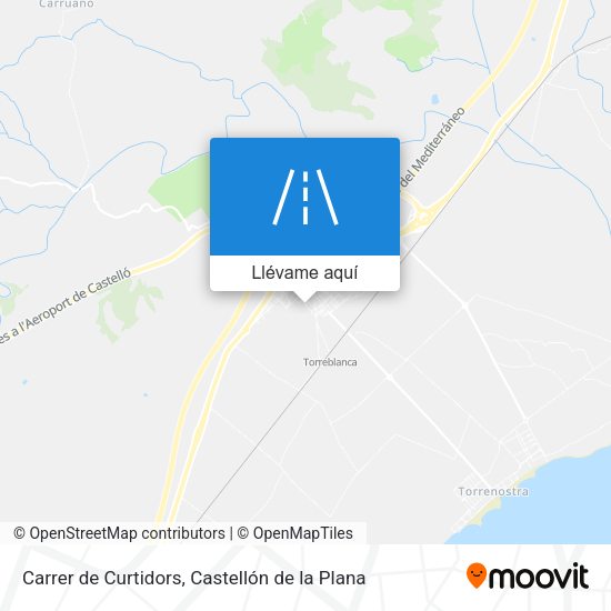 Mapa Carrer de Curtidors