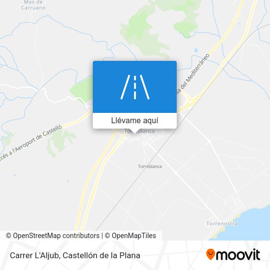Mapa Carrer L'Aljub