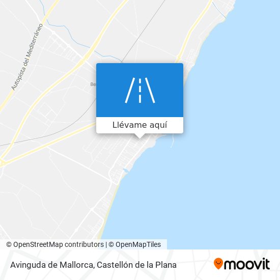 Mapa Avinguda de Mallorca