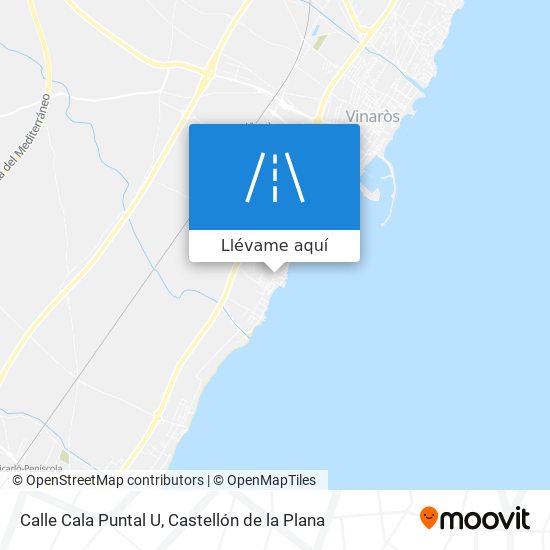 Mapa Calle Cala Puntal U