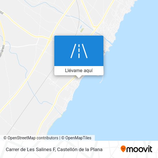 Mapa Carrer de Les Salines F
