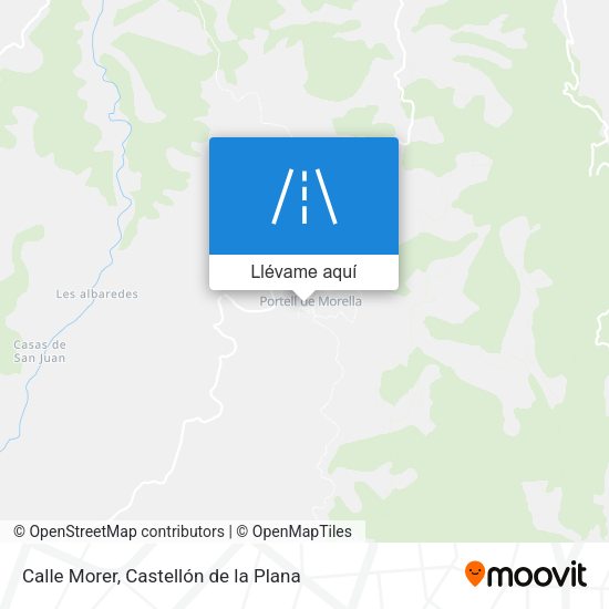 Mapa Calle Morer