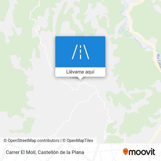 Mapa Carrer El Molí