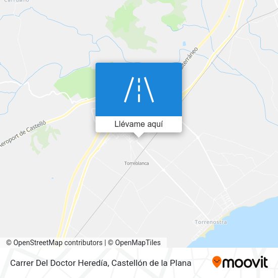 Mapa Carrer Del Doctor Heredía