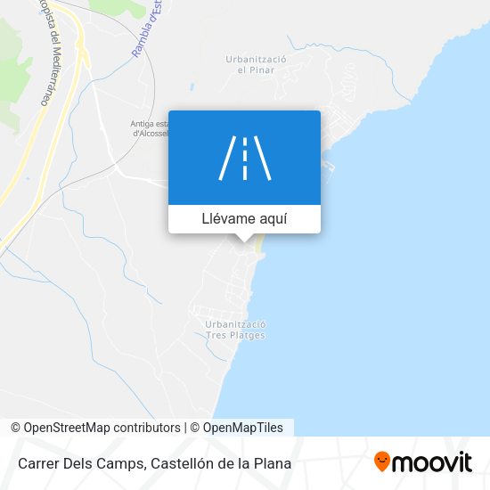 Mapa Carrer Dels Camps