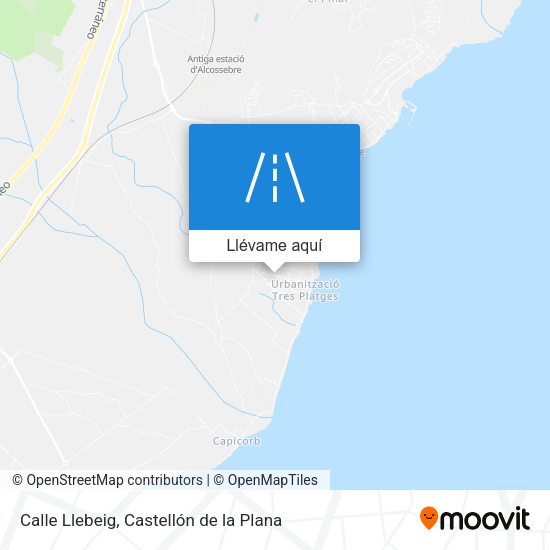 Mapa Calle Llebeig