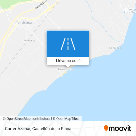 Mapa Carrer Azahar