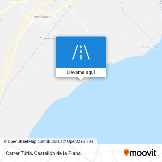 Mapa Carrer Túria