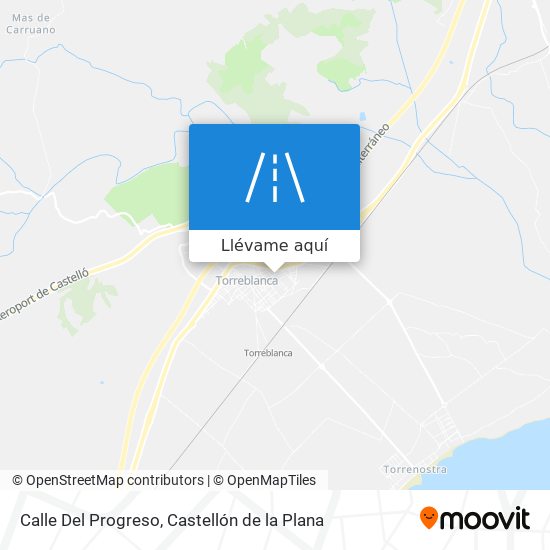 Mapa Calle Del Progreso