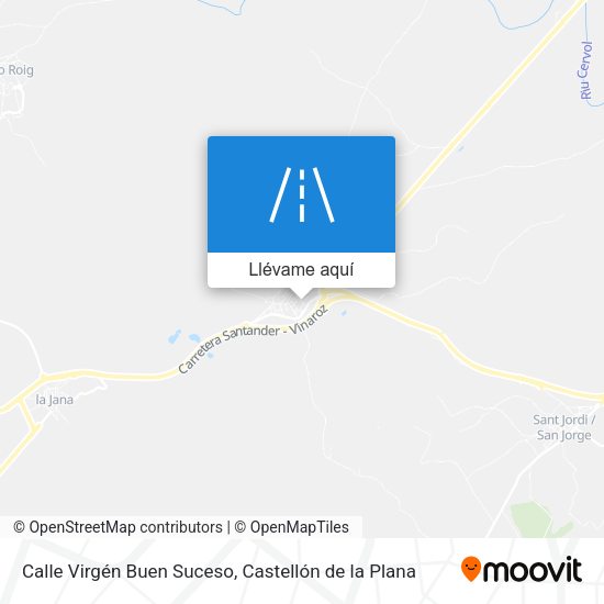 Mapa Calle Virgén Buen Suceso