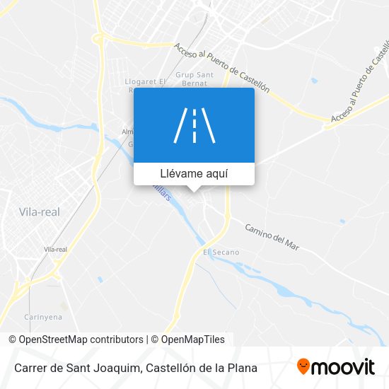Mapa Carrer de Sant Joaquim