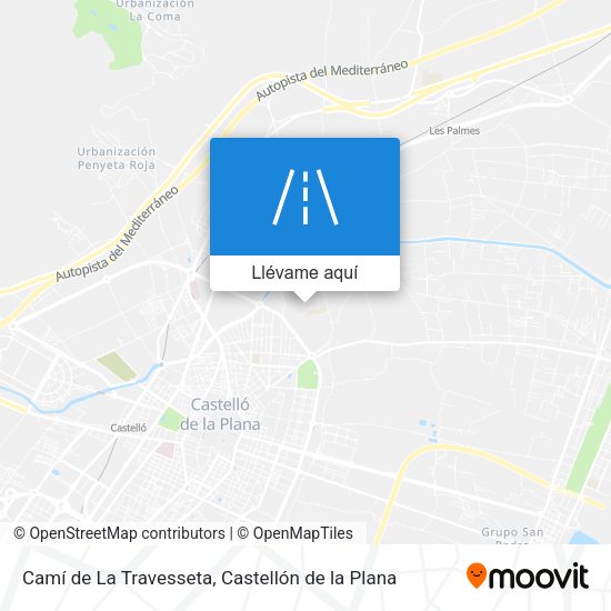Mapa Camí de La Travesseta
