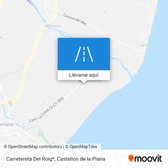 Mapa Carretereta Del Roig*