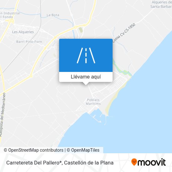 Mapa Carretereta Del Pallero*