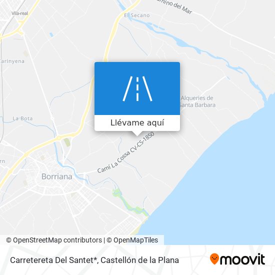 Mapa Carretereta Del Santet*
