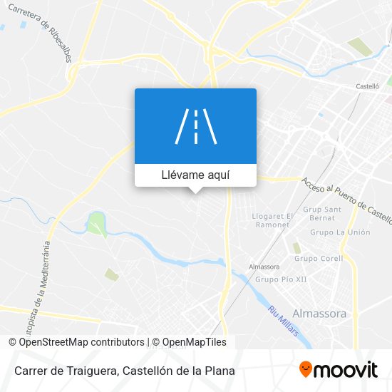Mapa Carrer de Traiguera