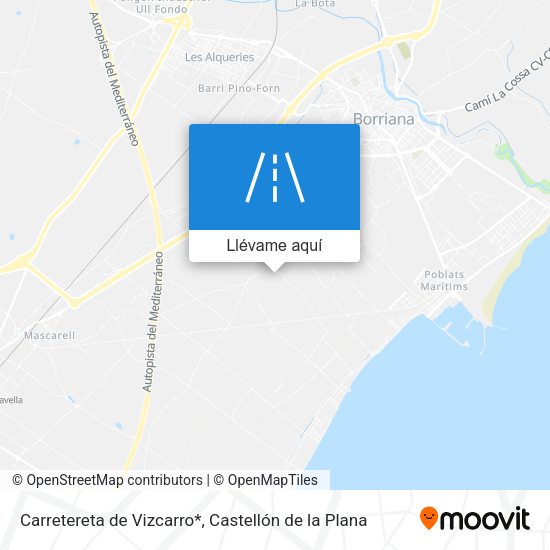 Mapa Carretereta de Vizcarro*