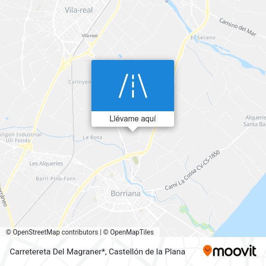 Mapa Carretereta Del Magraner*