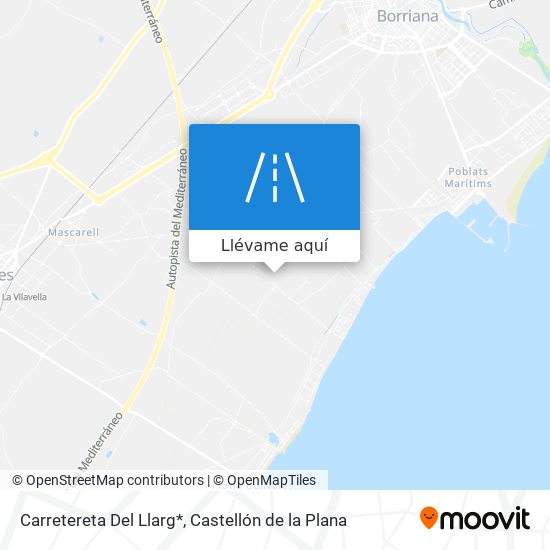 Mapa Carretereta Del Llarg*