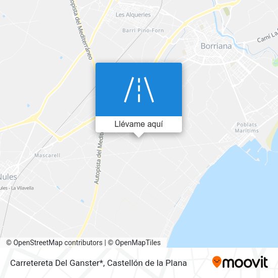 Mapa Carretereta Del Ganster*