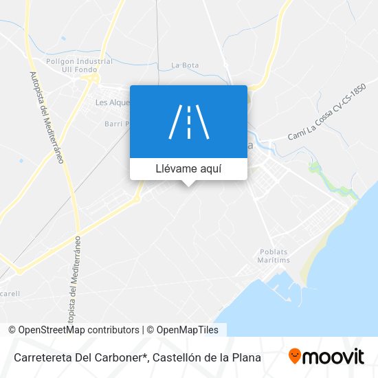 Mapa Carretereta Del Carboner*