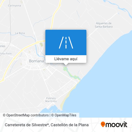 Mapa Carretereta de Silvestre*