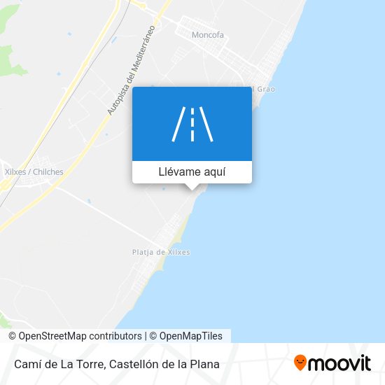 Mapa Camí de La Torre