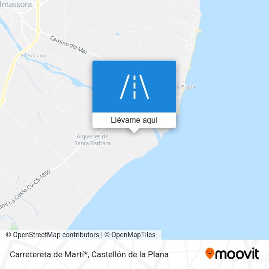 Mapa Carretereta de Martí*