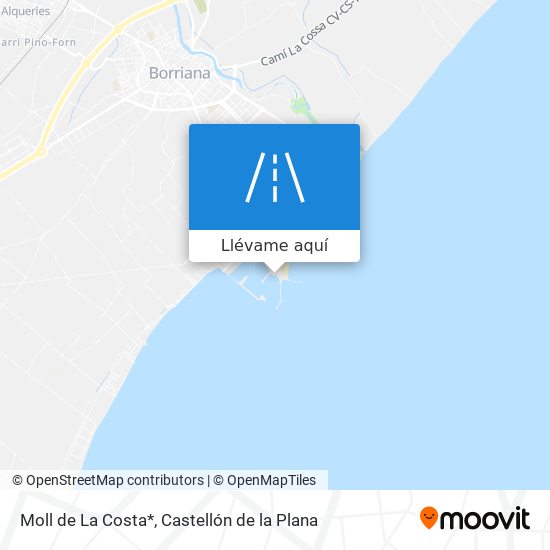 Mapa Moll de La Costa*