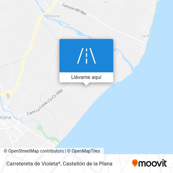 Mapa Carretereta de Violeta*