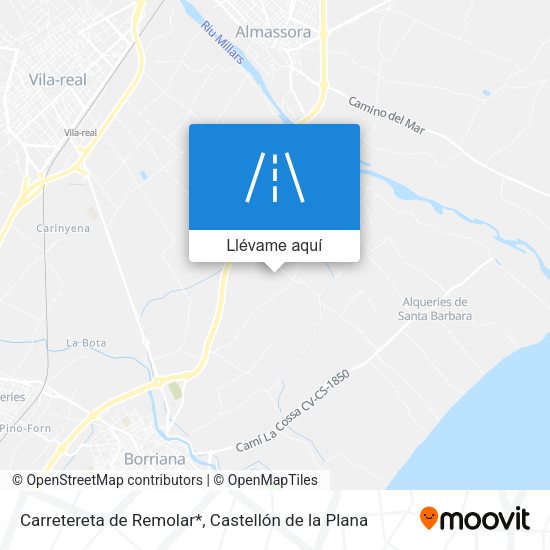 Mapa Carretereta de Remolar*