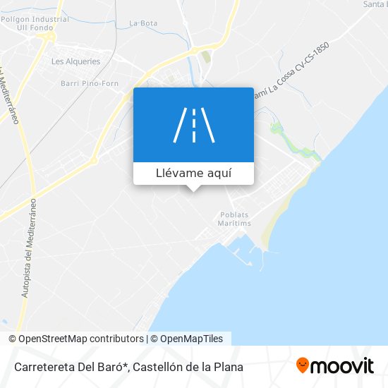 Mapa Carretereta Del Baró*