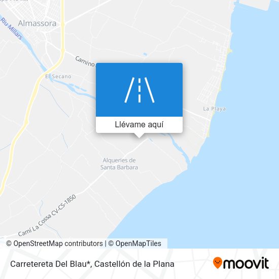 Mapa Carretereta Del Blau*