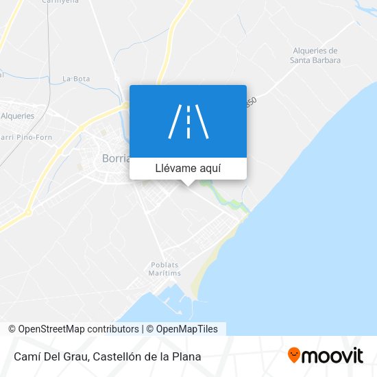 Mapa Camí Del Grau