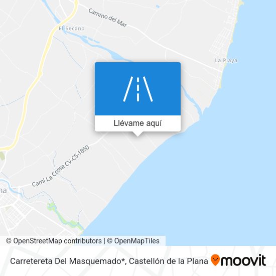 Mapa Carretereta Del Masquemado*