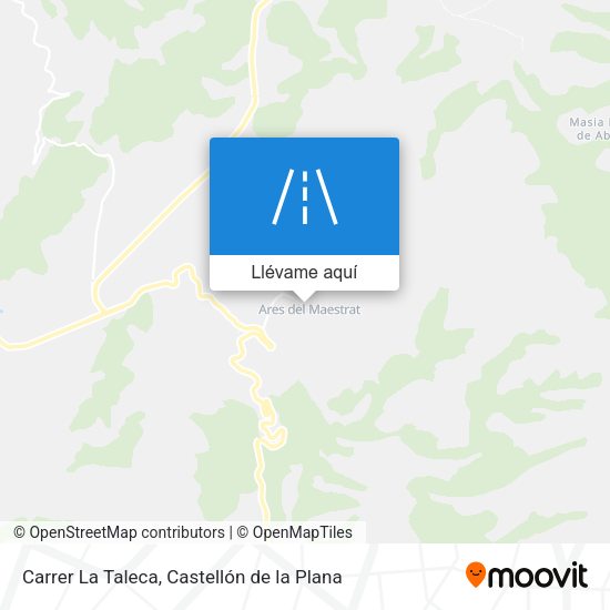 Mapa Carrer La Taleca