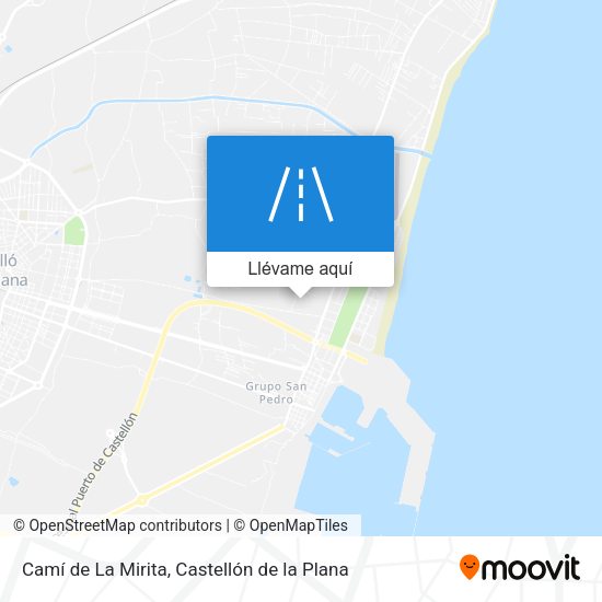 Mapa Camí de La Mirita