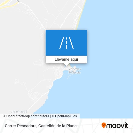 Mapa Carrer Pescadors