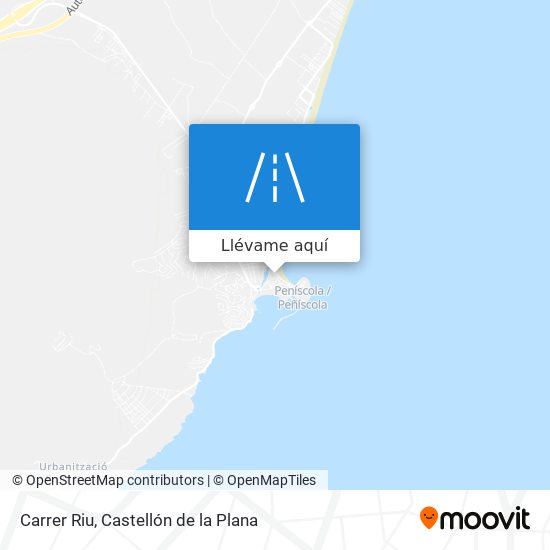 Mapa Carrer Riu