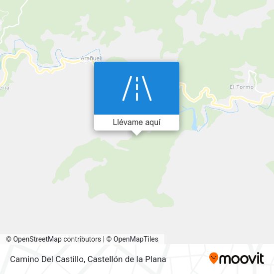 Mapa Camino Del Castillo